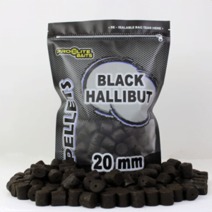 Pro Elite Baits Pellets Black Hallibut 20mm