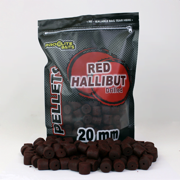 Pro Elite Baits Pellets Red Hallibut 20mm