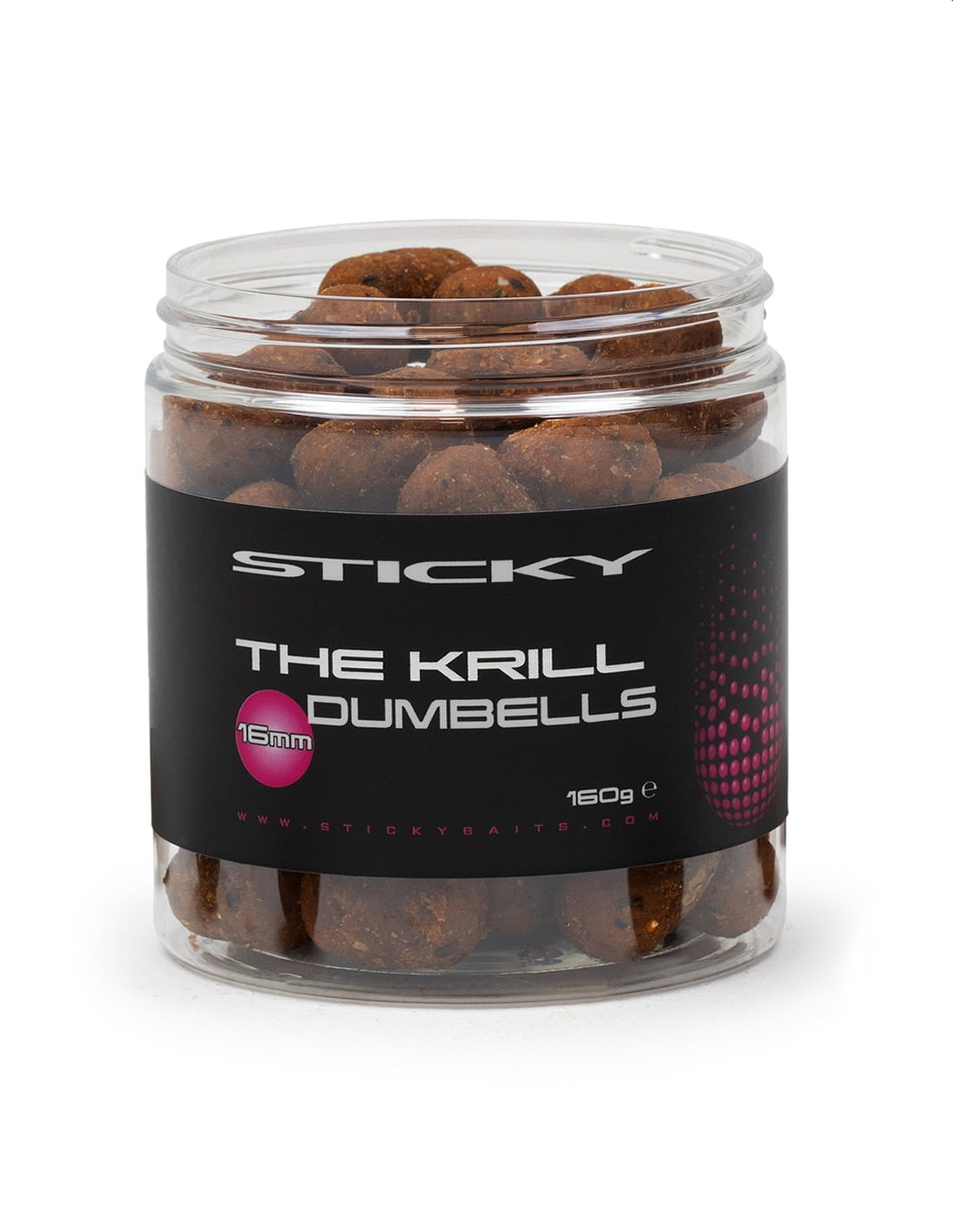 STICKY KRILL DUMBELLS Sticky Baits The Krill Dumbells 16mm 160g