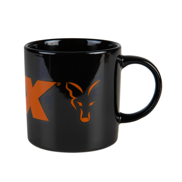 FOX MUGS BLACK ORANGE 1