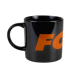 Fox Black and Orange Logo Ceramic Mug 1