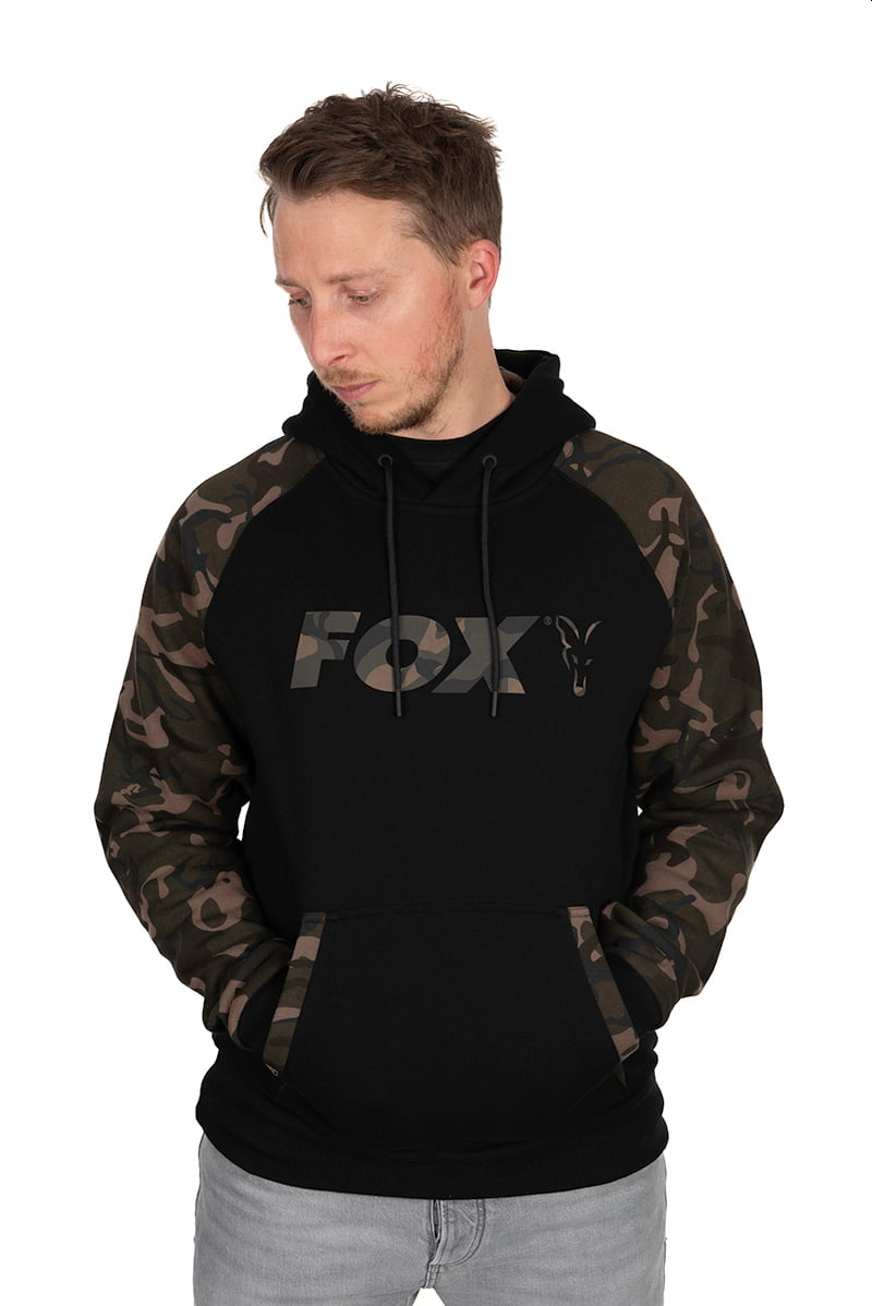 sudadera fox raglan black camo