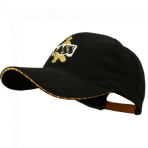 Vass Brushed Cotton Caps Black