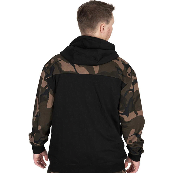 Fox LW Zipped Hoody Black/Camo