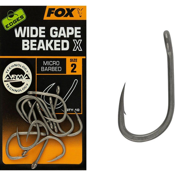 FOX ARMAPOINT WIDE GAPE BEAKED X 1 Fox Edges Wide Gape Beaked X