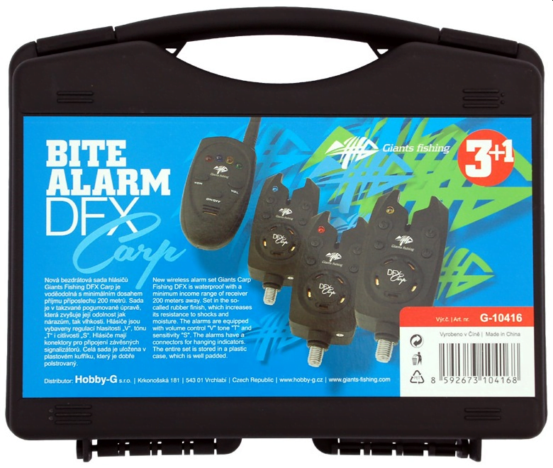 Giants Fishing Alarmas DFX Carp 3+1