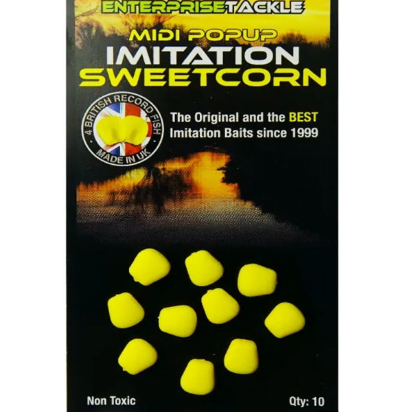 ENTERPRISE MIDI POP-UP SWEETCORN Enterprise Tackle Midi Popup Sweetcorn Amarillo