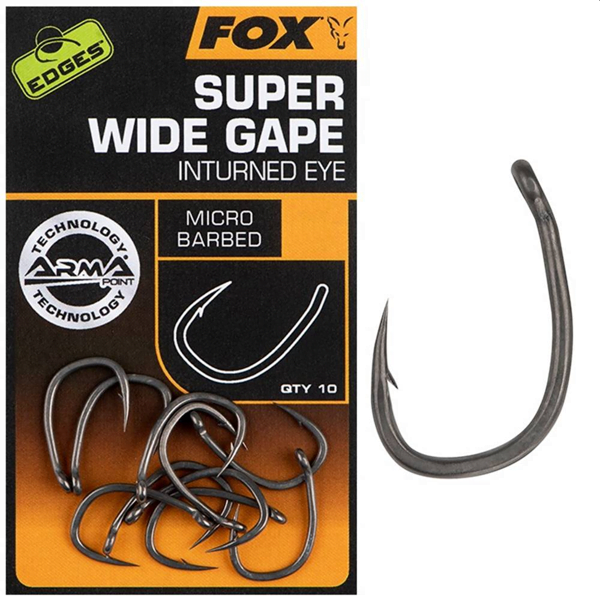 FOX ARMAPOINT SUPER WIDE GAPE INTURNED EYE Fox Edges Super Wide Gape