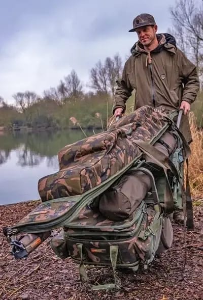 FOX 3+3 ROD CASE 3 Fox Camolite 3+3 Rod Case Funda 13ft