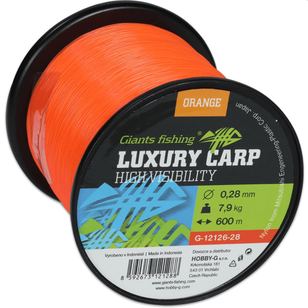 GIANTS HILO LUXURY NARANJA 1200MT Giants Fishing Luxury 0,35mm 1200mt Orange
