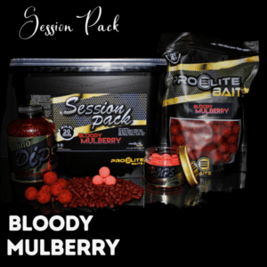Pro Elite Baits Bloody Mulberry Gold Session Pack